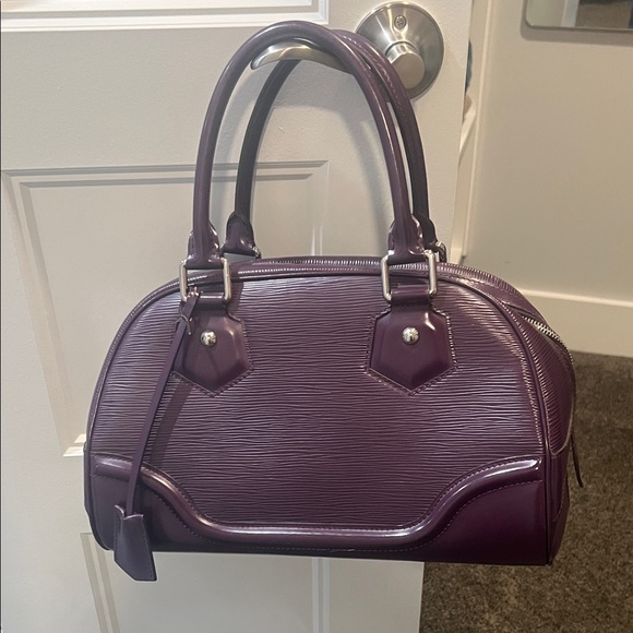 Elegant Purple Women's Handbag - Picture 6 of 9